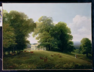 Paysage, vers 1850